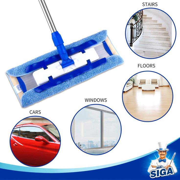 Trapeador de microfibra