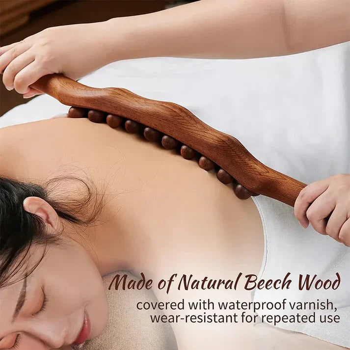 Terapia con madera gua sha