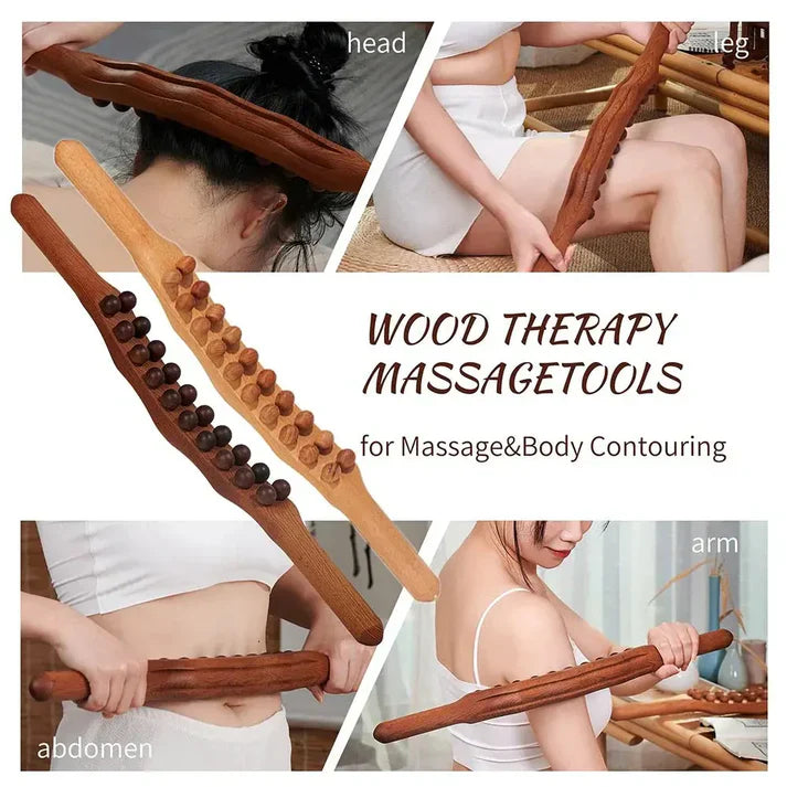 Terapia con madera gua sha