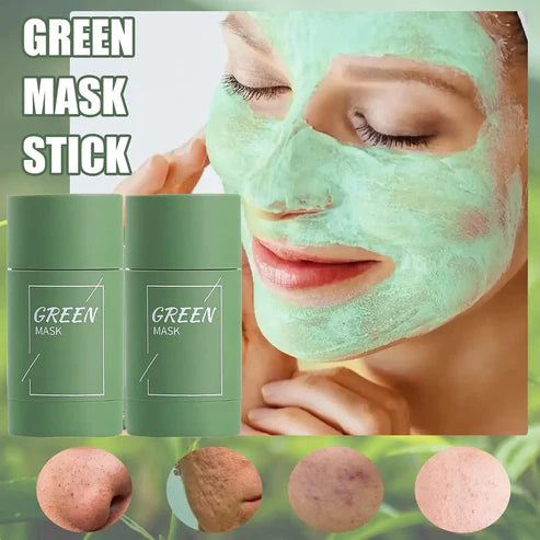 Mascarilla en barra de té verde