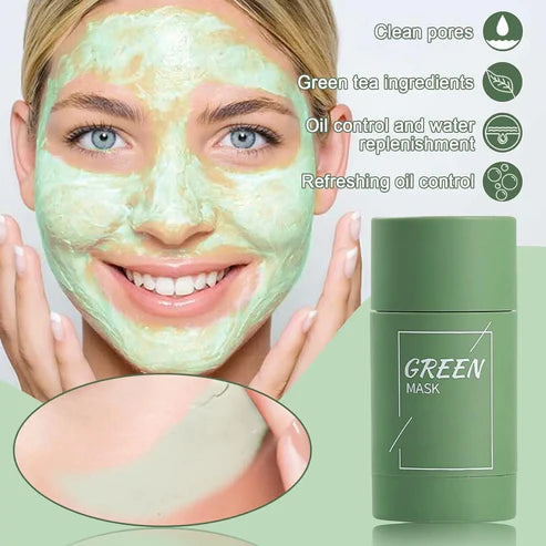 Mascarilla en barra de té verde
