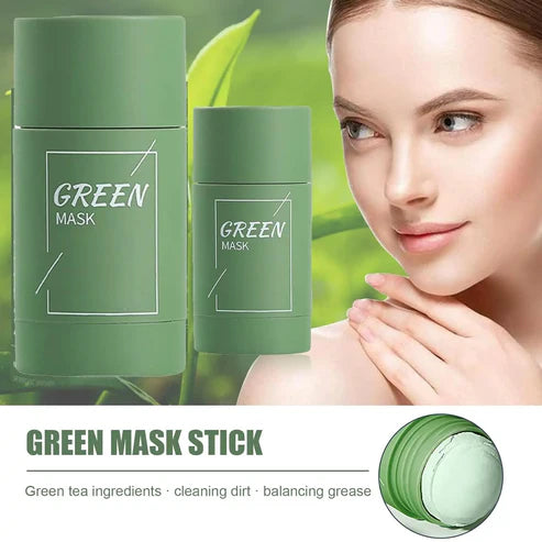 Mascarilla en barra de té verde