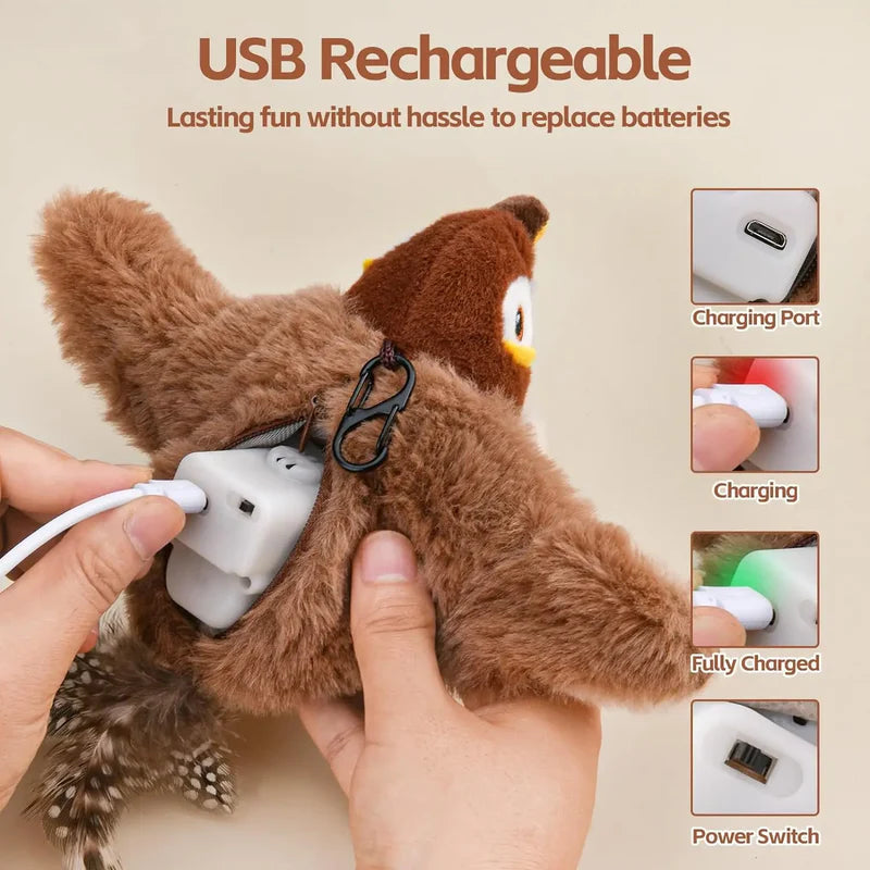 Flappy Chase Interactive Cat Toy