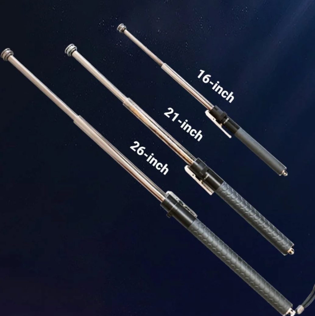 Enhanced Automatic Retractable Self Defence Hiking Stick