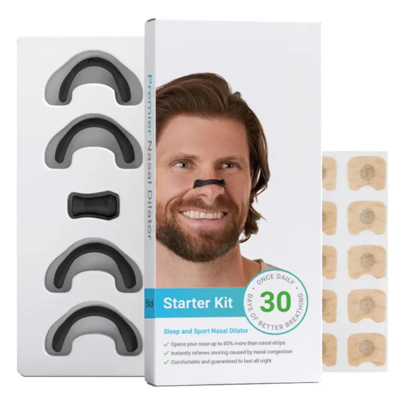 Tiras nasales magnéticas BreatheEasy