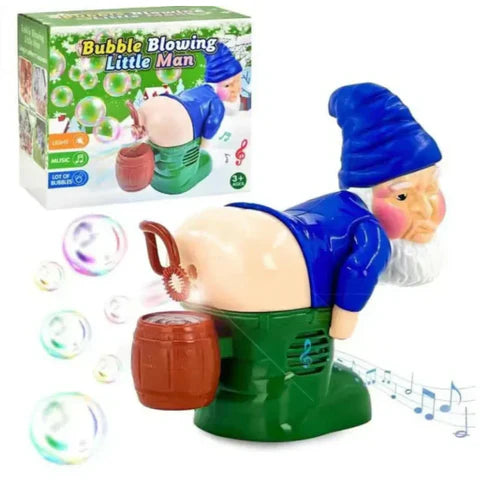 Soplador de burbujas de Papá Noel