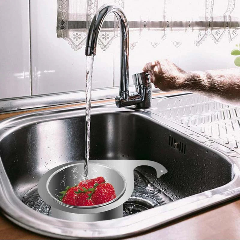 Cesta coladora de acero inoxidable para fregadero