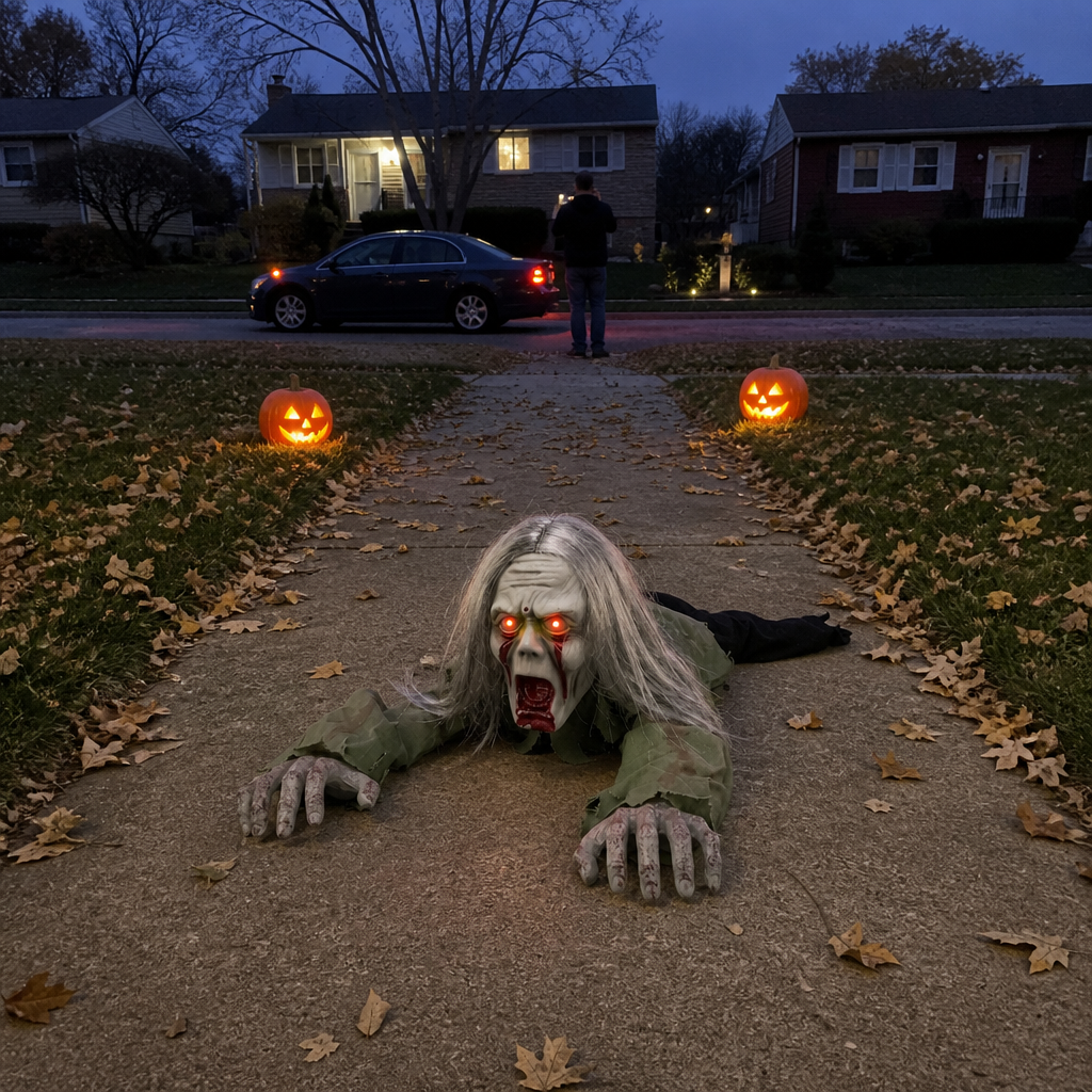 Crawling Zombie Animatronic