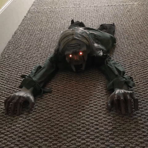 Crawling Zombie Animatronic