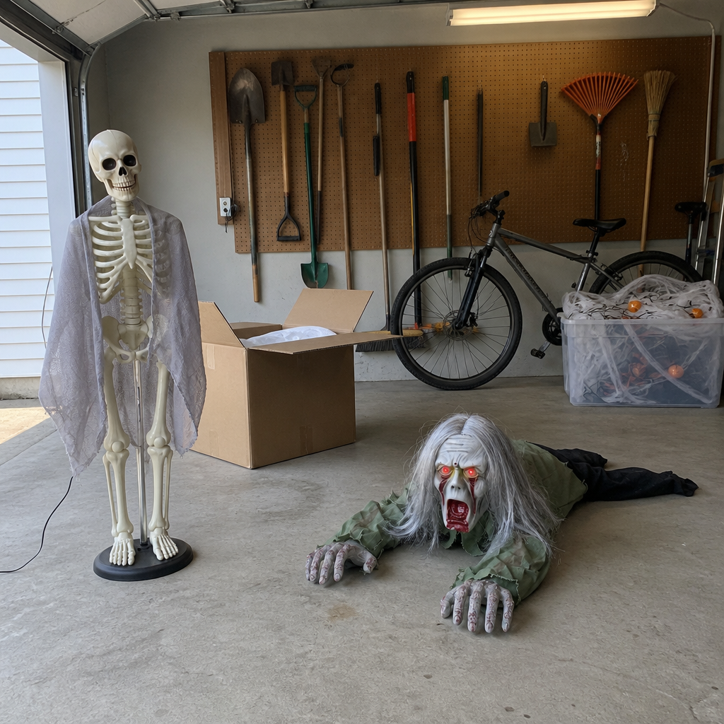 Crawling Zombie Animatronic