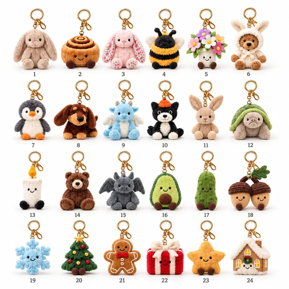 24-Day Plush Advent Calendar