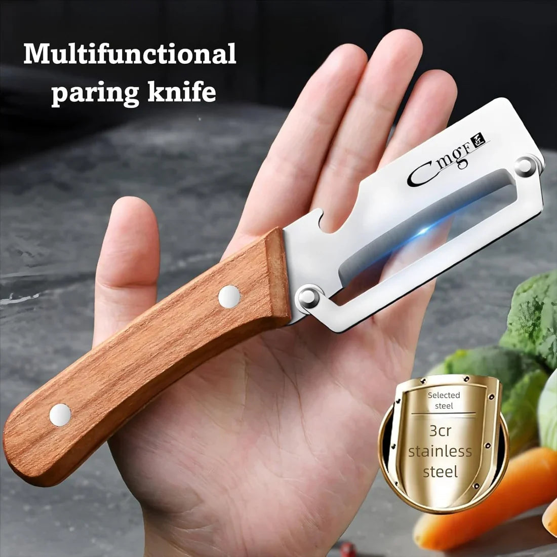 Nexeshop™ Premium Stainless Steel Vegetable Peeler Pro