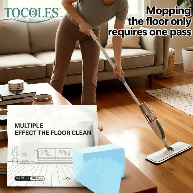 100 Piece Floor Cleaning Tablets — Multi-Surface Cleaner
