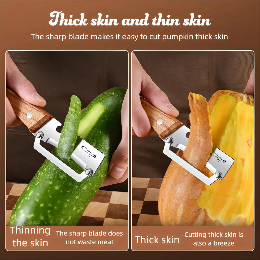 Nexeshop™ Premium Stainless Steel Vegetable Peeler Pro