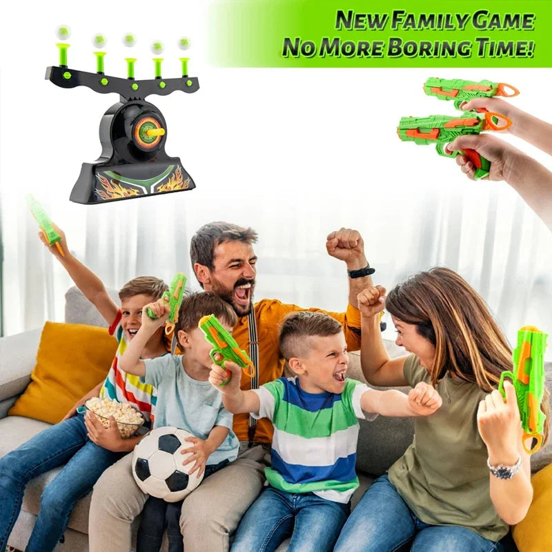 Floating Target Game