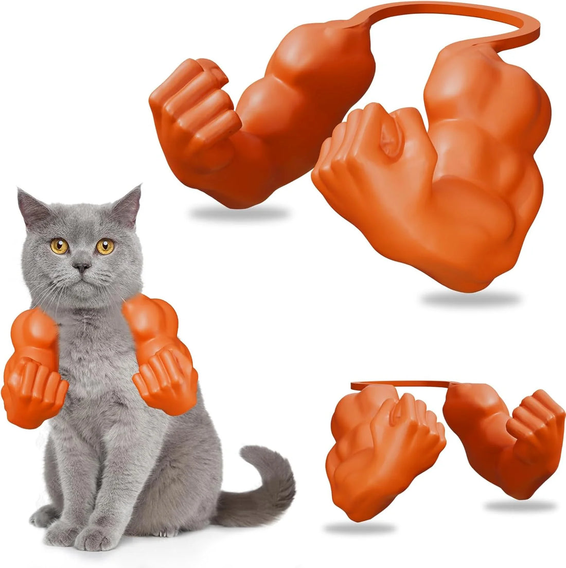 Muscle Cat Arms – 3D Printed Cosplay Costume for Cats