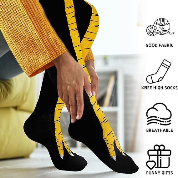 Calcetines divertidos con patas de pollo