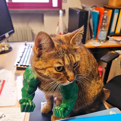 Muscle Cat Arms – 3D Printed Cosplay Costume for Cats