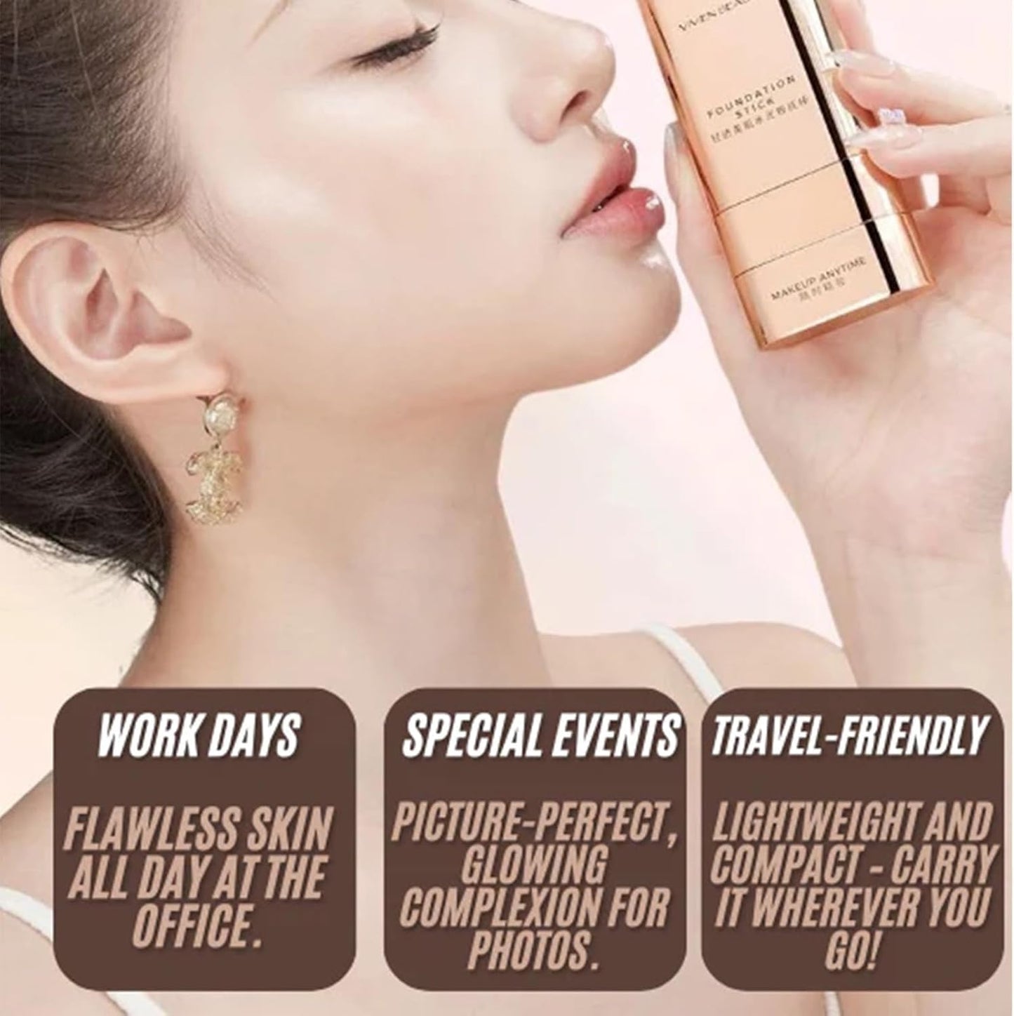 Base de maquillaje en barra Vivien Beauty