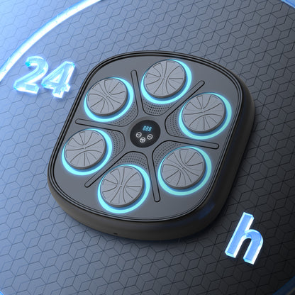 Máquina de boxeo musical con guantes de boxeo 