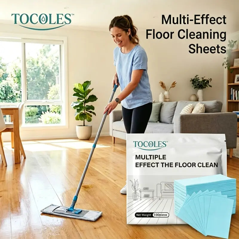 100 Piece Floor Cleaning Tablets — Multi-Surface Cleaner