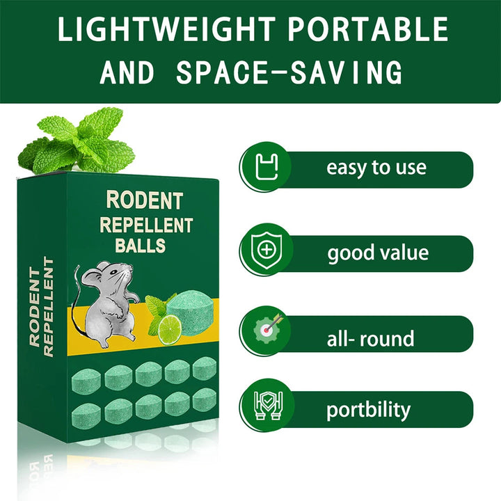 Peppermint Rodent Repellent Sachets (12-Pack)