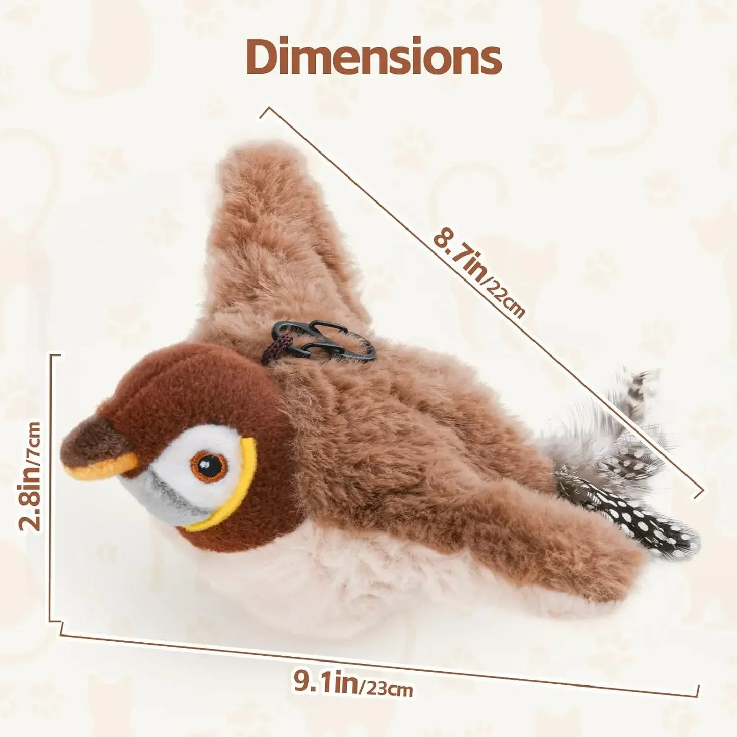 Flappy Chase Interactive Cat Toy