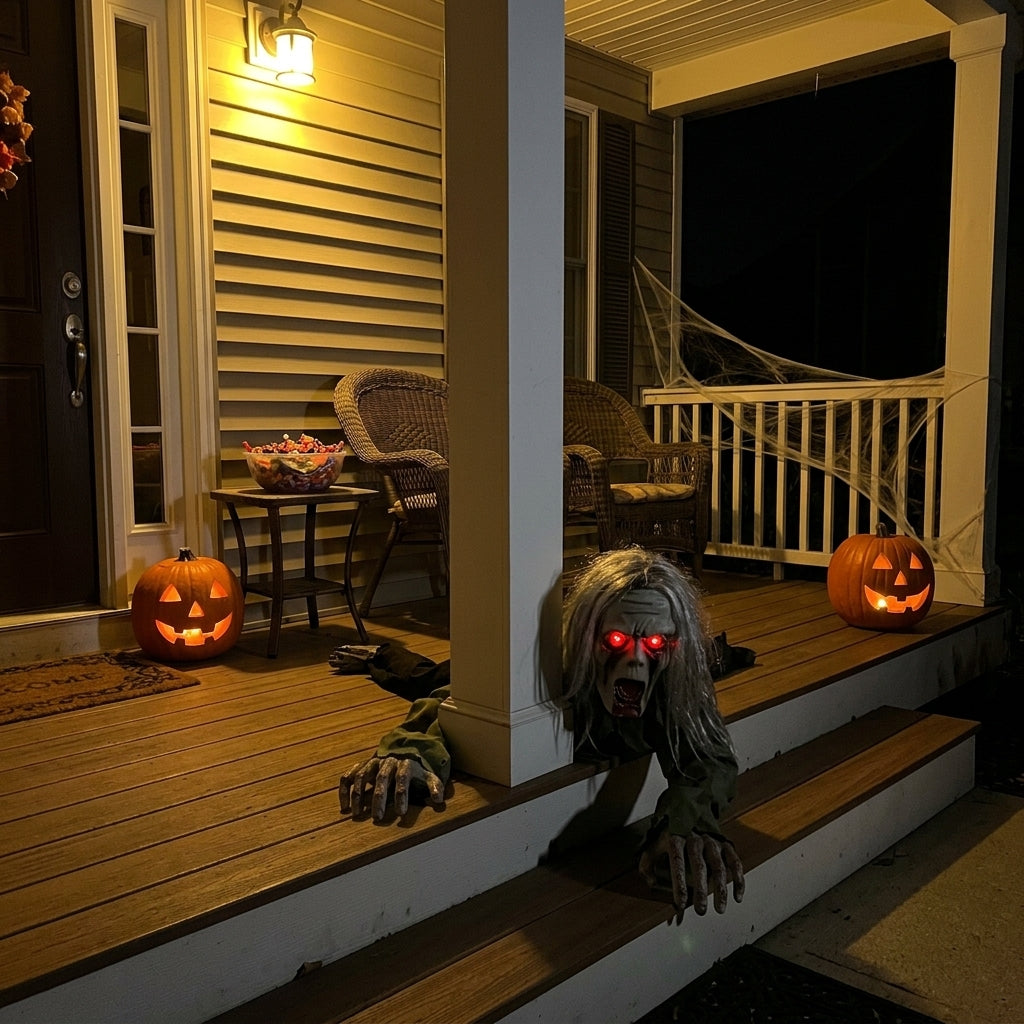 Crawling Zombie Animatronic