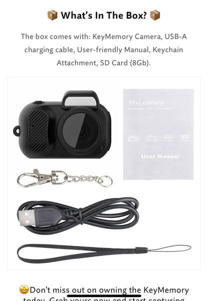 Nex Shoppe-Point-and-Shoot Mini Camera