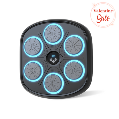 Máquina de boxeo musical con guantes de boxeo 