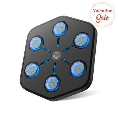 Máquina de boxeo musical con guantes de boxeo 