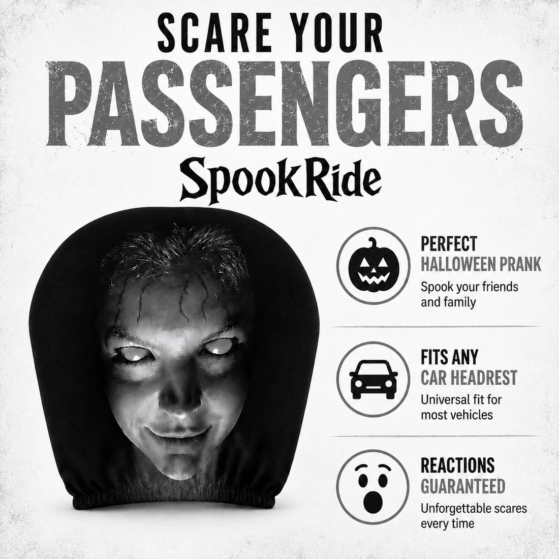 Double-Sided Terror Headrest