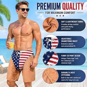 Patriot Prank Swim Trunks