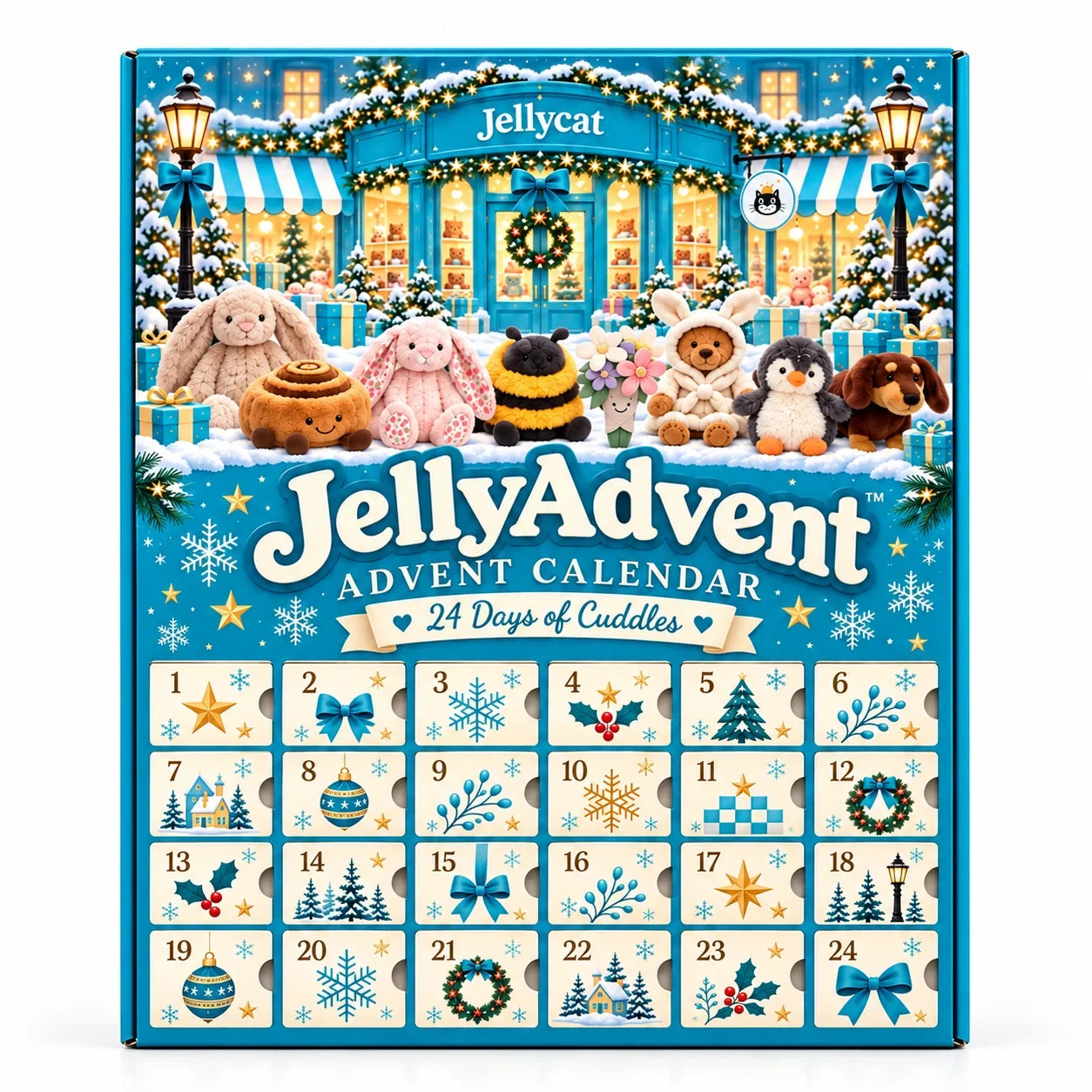 24-Day Plush Advent Calendar
