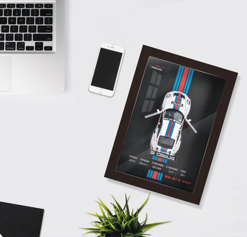 Marco profesional para coche 3D 