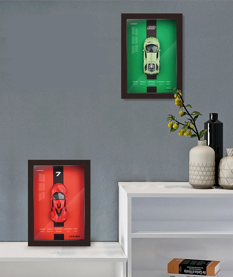 Marco profesional para coche 3D 