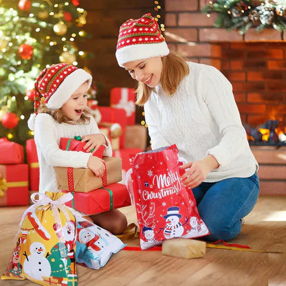 Christmas Foil Gift Bags