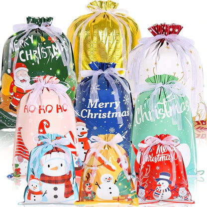 Christmas Foil Gift Bags