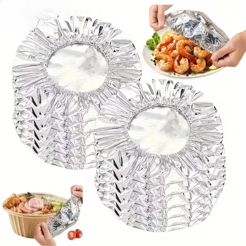 REUSABLE ALUMINUM FOIL FOOD COVER