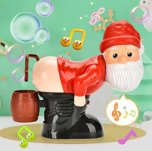 Soplador de burbujas de Papá Noel 